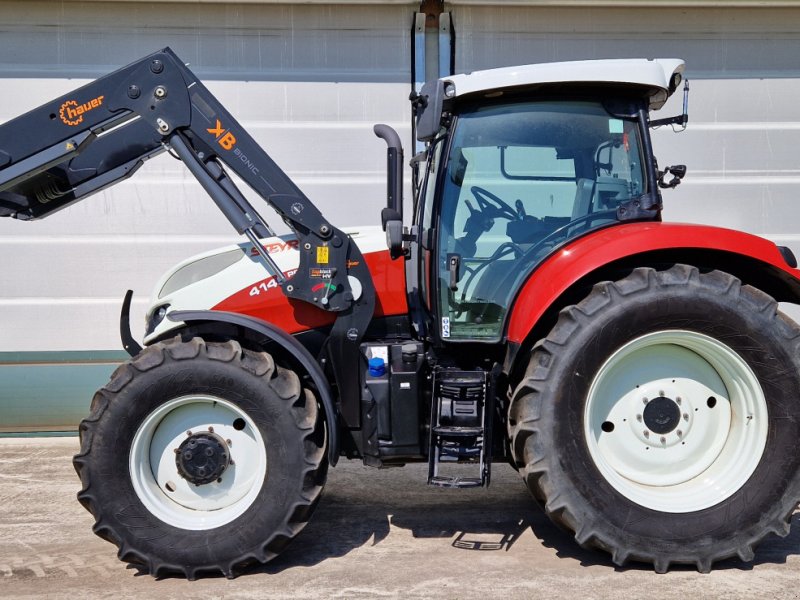 Traktor a típus Steyr 4145 Profi CVT Hauer Frontlader 870 Std. Bj. 2017, Gebrauchtmaschine ekkor: Palling