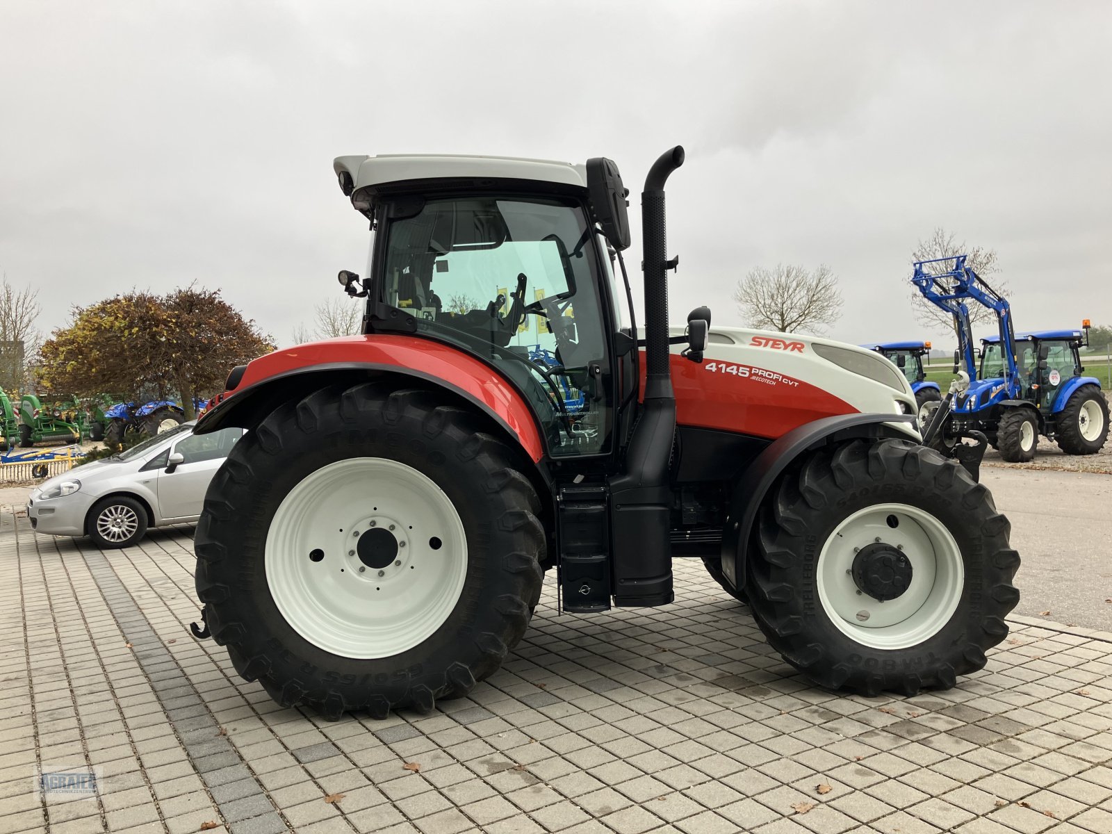 Traktor del tipo Steyr 4145 Profi CVT, Gebrauchtmaschine en Salching bei Straubing (Imagen 8)