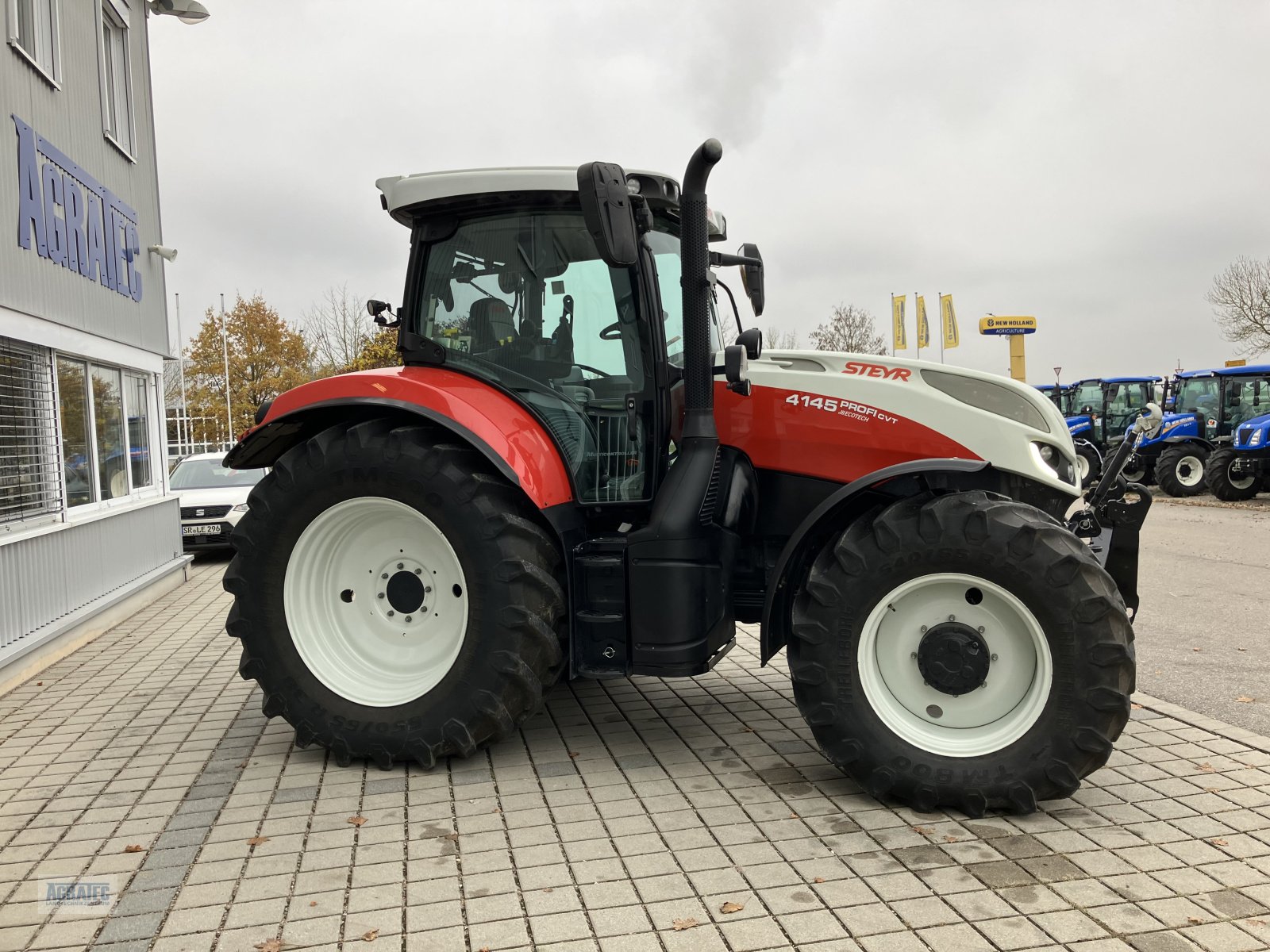 Traktor del tipo Steyr 4145 Profi CVT, Gebrauchtmaschine en Salching bei Straubing (Imagen 7)