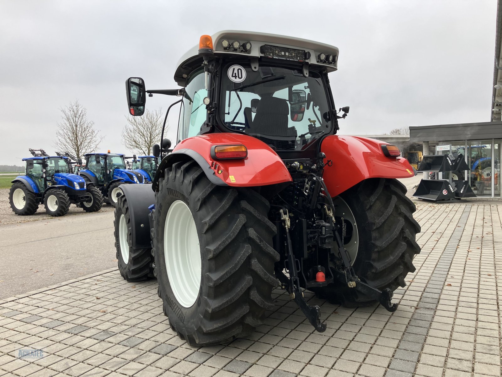 Traktor del tipo Steyr 4145 Profi CVT, Gebrauchtmaschine en Salching bei Straubing (Imagen 9)