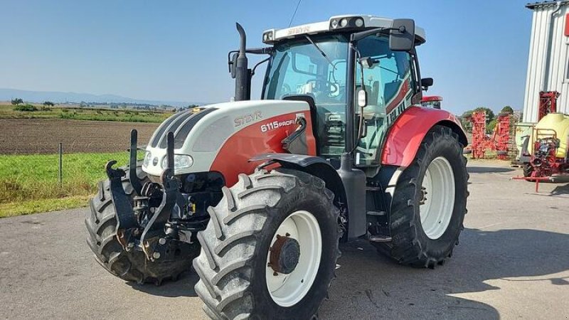 Traktor van het type Steyr 6115 Profi, Gebrauchtmaschine in Münster (Foto 1)