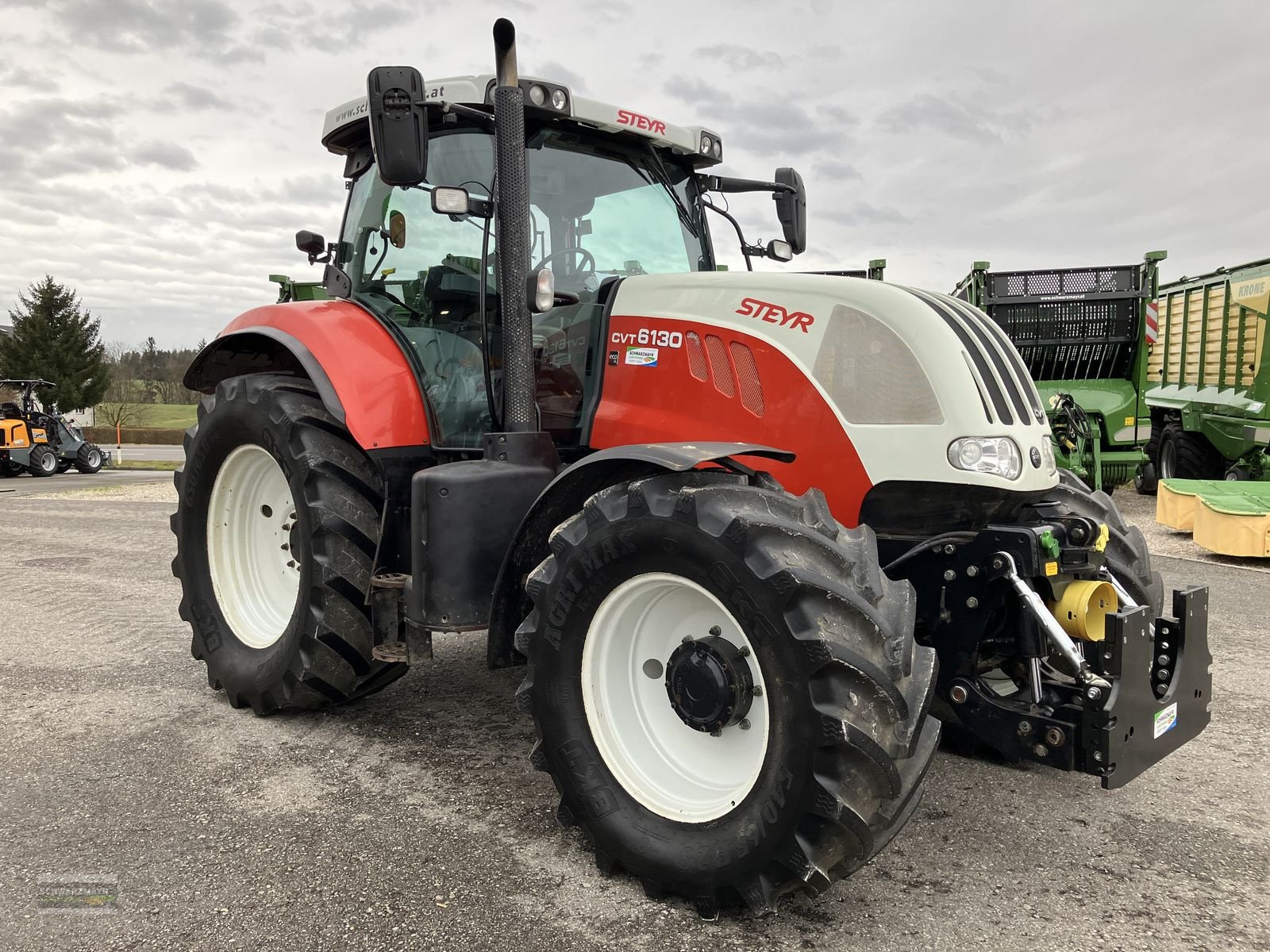 Traktor typu Steyr 6130 CVT Komfort, Gebrauchtmaschine v Gampern (Obrázok 2)