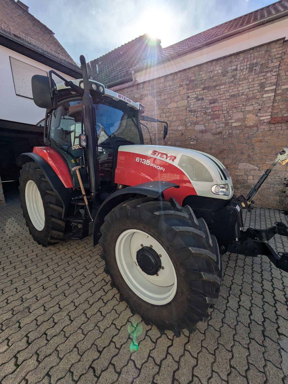 Traktor du type Steyr 6135 Profi, Gebrauchtmaschine en Haßloch (Photo 1)