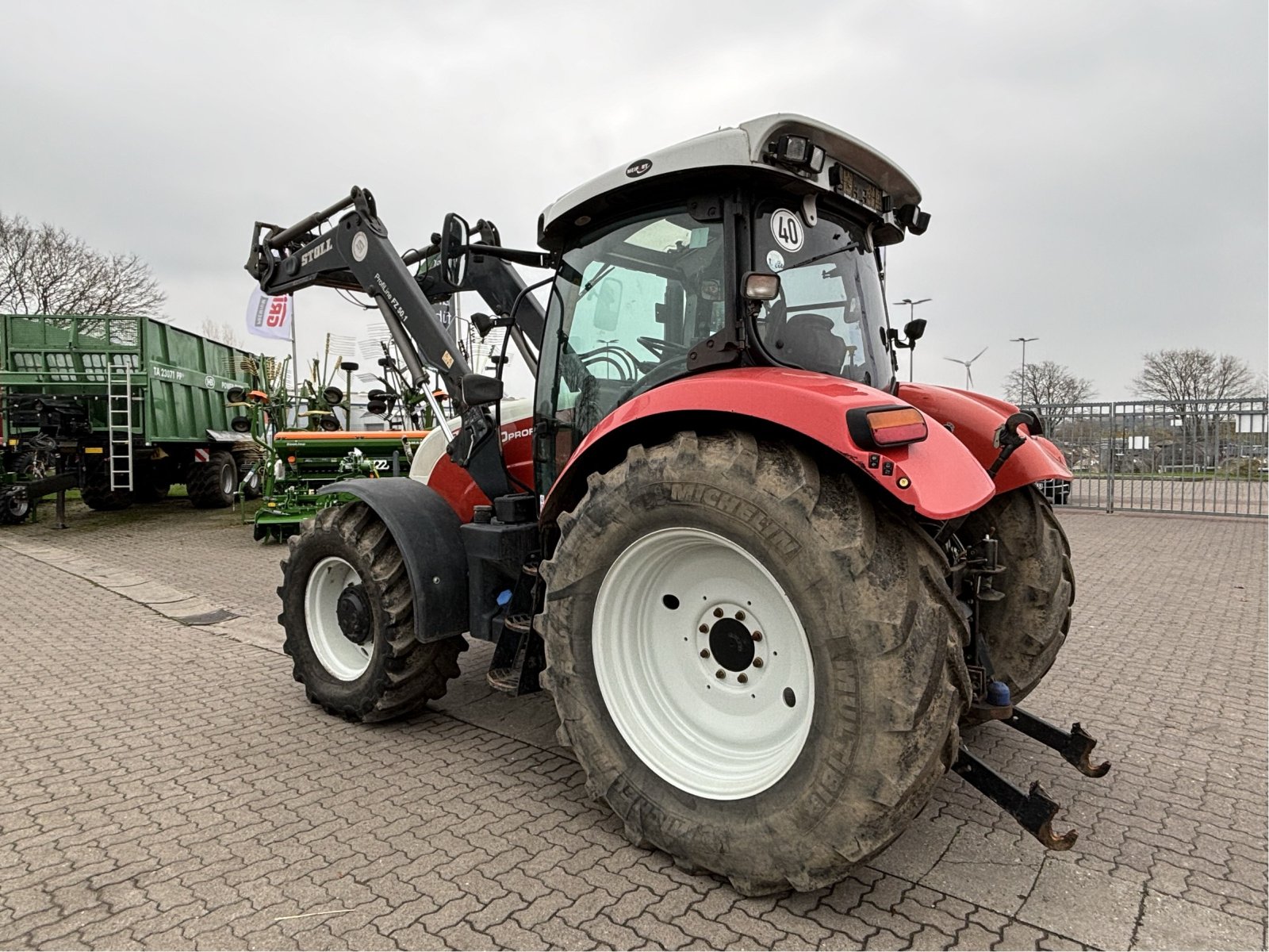 Traktor del tipo Steyr 6140 Profi Eco Teck, Gebrauchtmaschine en Elmenhorst-Lanken (Imagen 3)