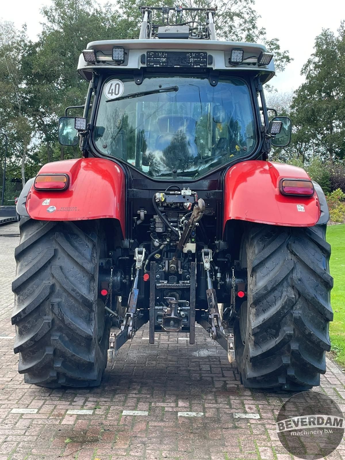 Traktor Türe ait Steyr 6140, Gebrauchtmaschine içinde Vriezenveen (resim 8)