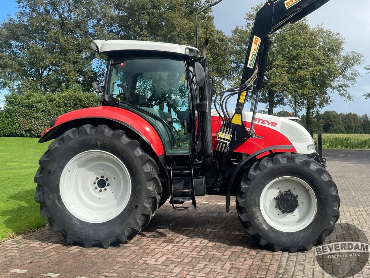 Traktor Türe ait Steyr 6140, Gebrauchtmaschine içinde Vriezenveen (resim 7)