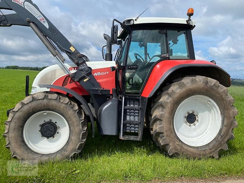 Traktor типа Steyr 6145 CVT mit Frontlader aus 1. Hand, Gebrauchtmaschine в Rittersdorf (Фотография 1)