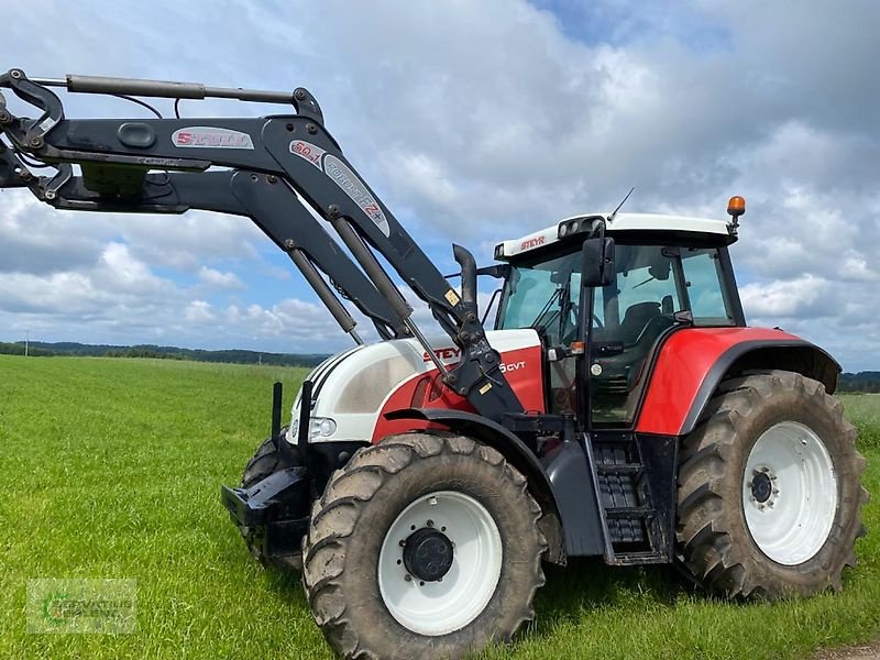 Traktor des Typs Steyr 6145 CVT mit Frontlader aus 1. Hand, Gebrauchtmaschine in Rittersdorf (Bild 7)