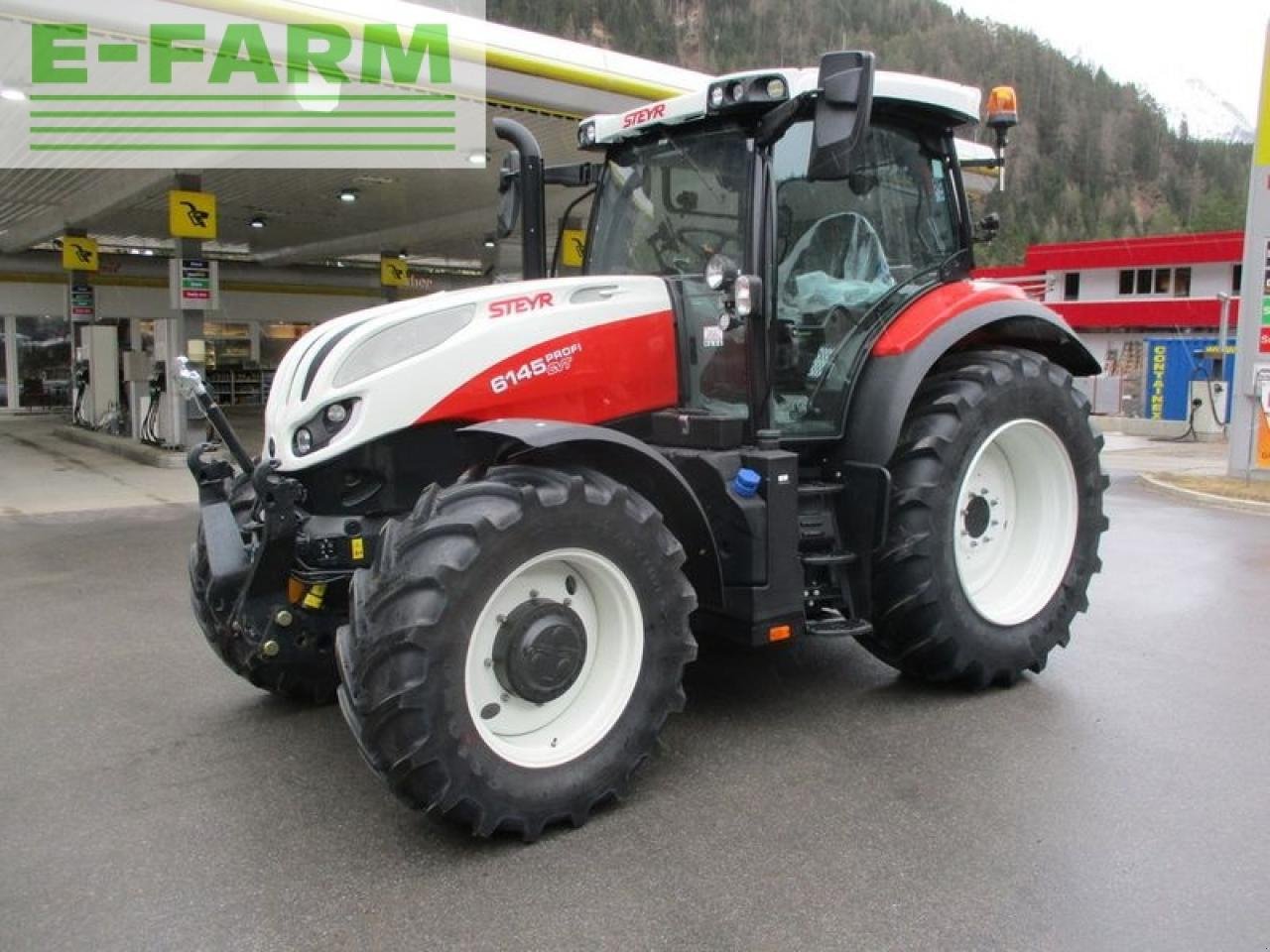 Traktor Türe ait Steyr 6145 profi cvt, Gebrauchtmaschine içinde TIROL (resim 3)