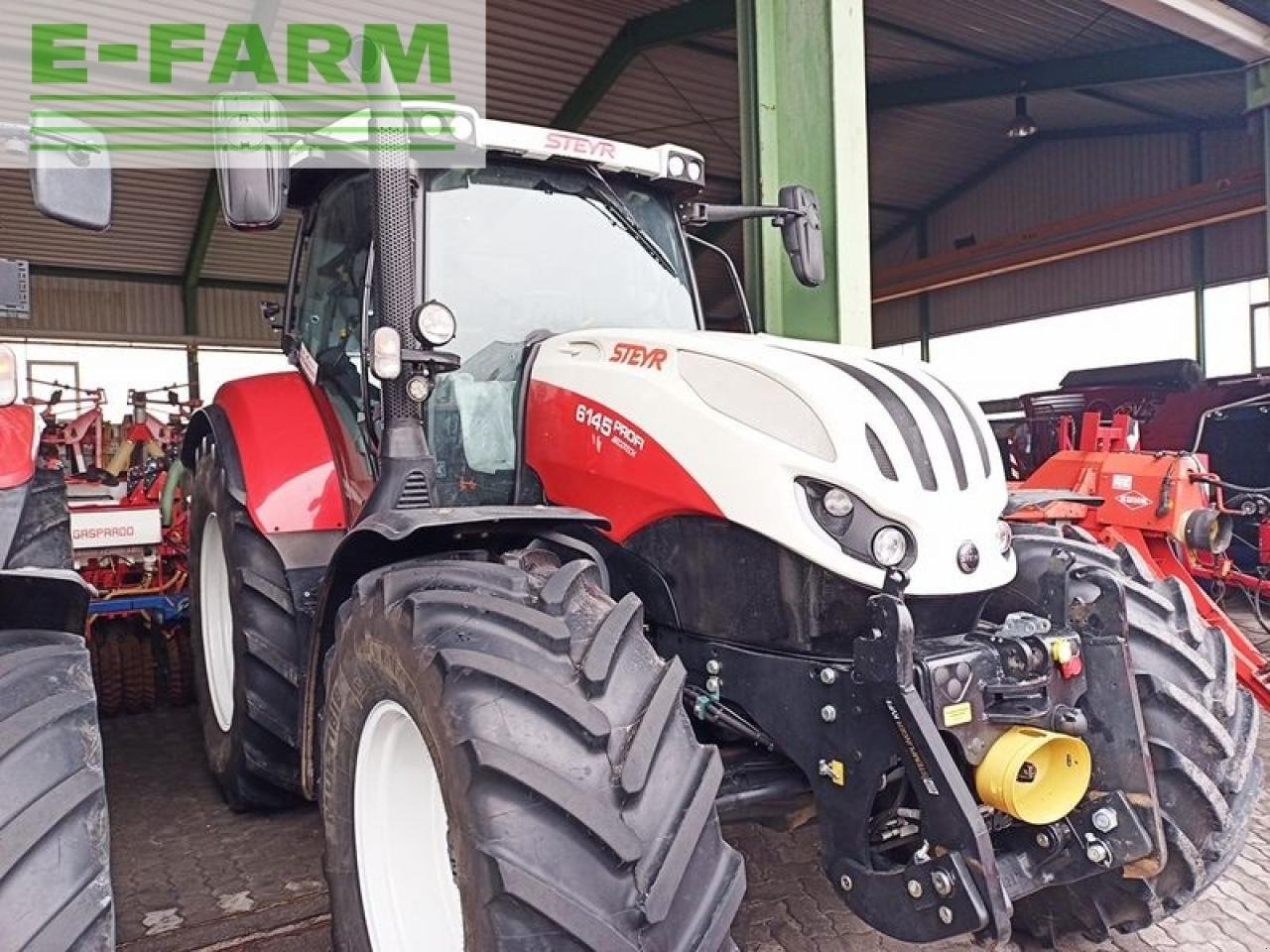 Traktor typu Steyr 6145 profi, Gebrauchtmaschine v SANKT MARIENKIRCHEN BEI SCHÄRDING (Obrázok 3)