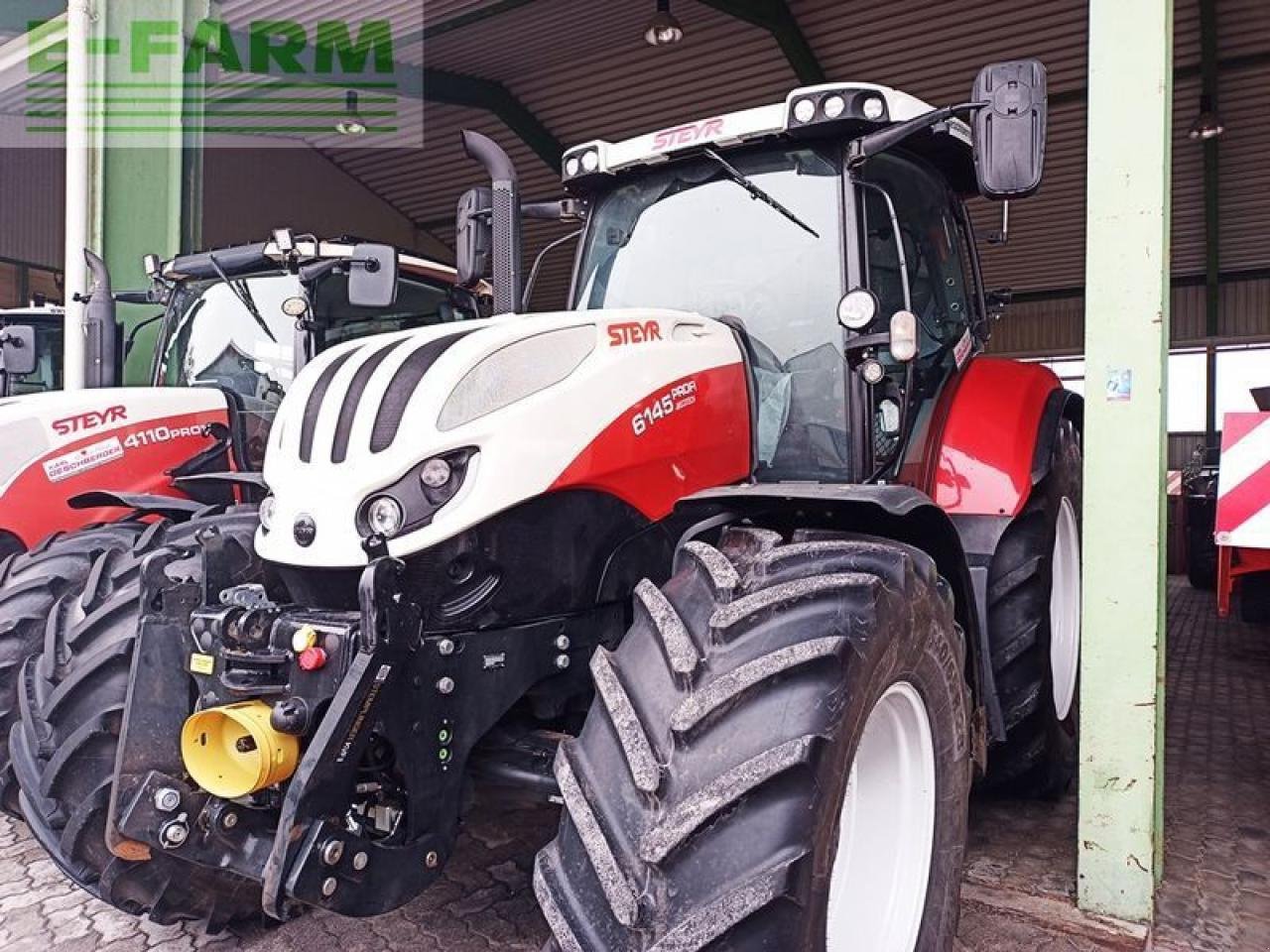 Traktor typu Steyr 6145 profi, Gebrauchtmaschine v SANKT MARIENKIRCHEN BEI SCHÄRDING (Obrázok 1)