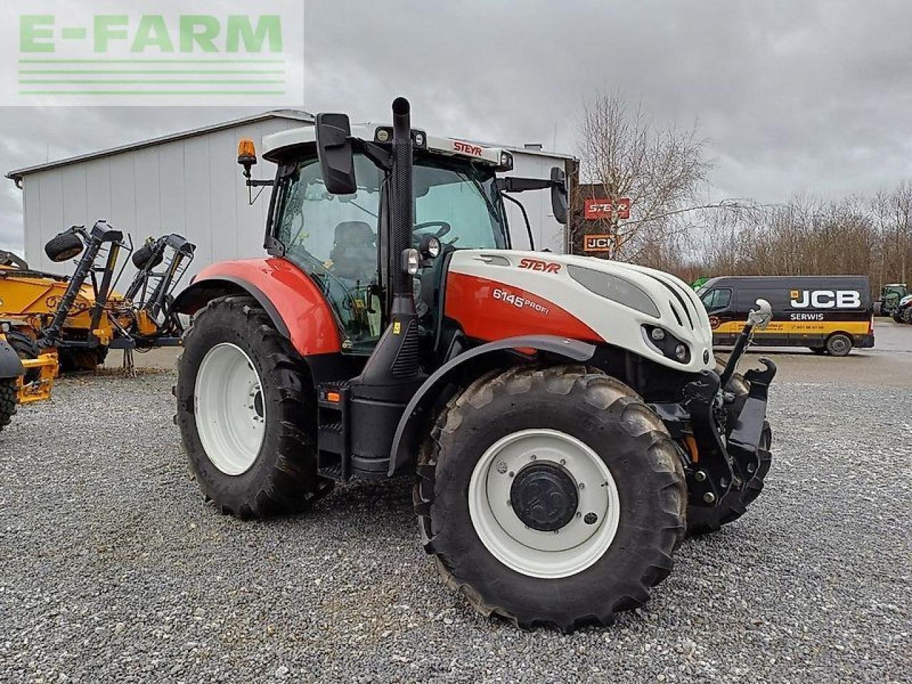 Traktor typu Steyr 6145 profi, Gebrauchtmaschine w SKARBIMIERZ – OSIEDLE (Zdjęcie 1)