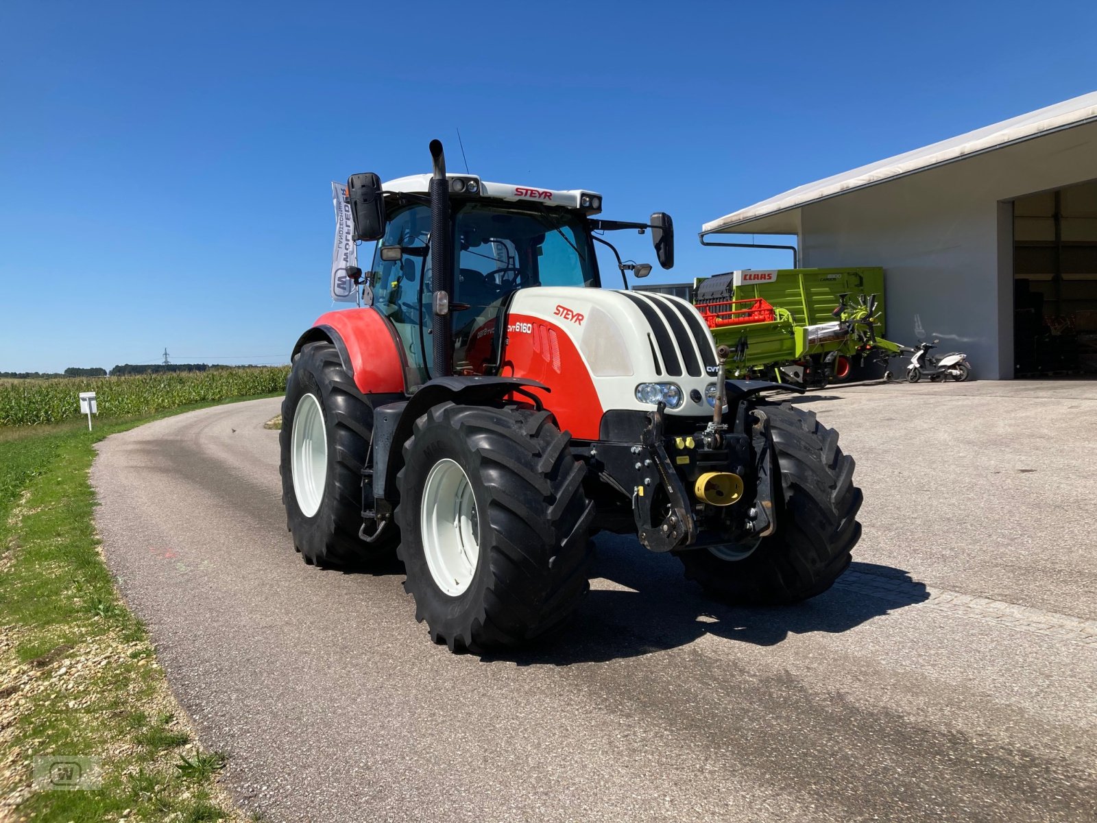 Traktor del tipo Steyr 6160 CVT, Gebrauchtmaschine en Zell an der Pram (Imagen 1)