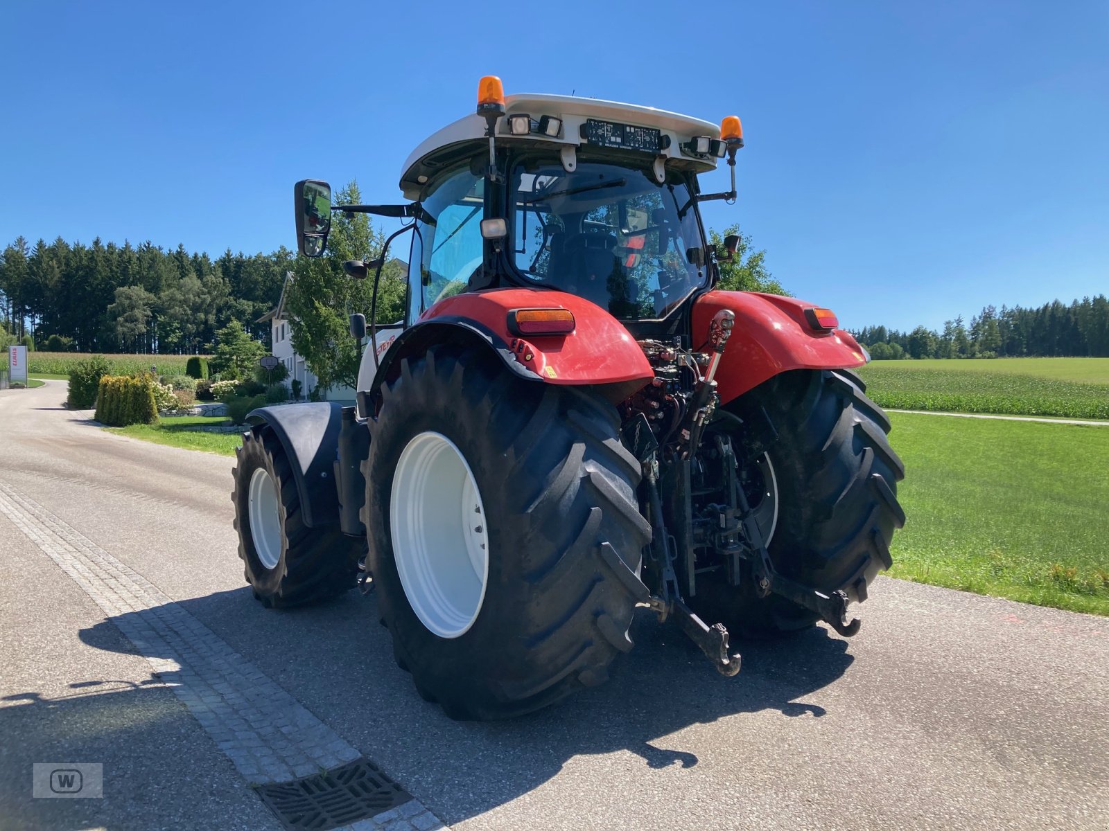 Traktor van het type Steyr 6160 CVT, Gebrauchtmaschine in Zell an der Pram (Foto 7)