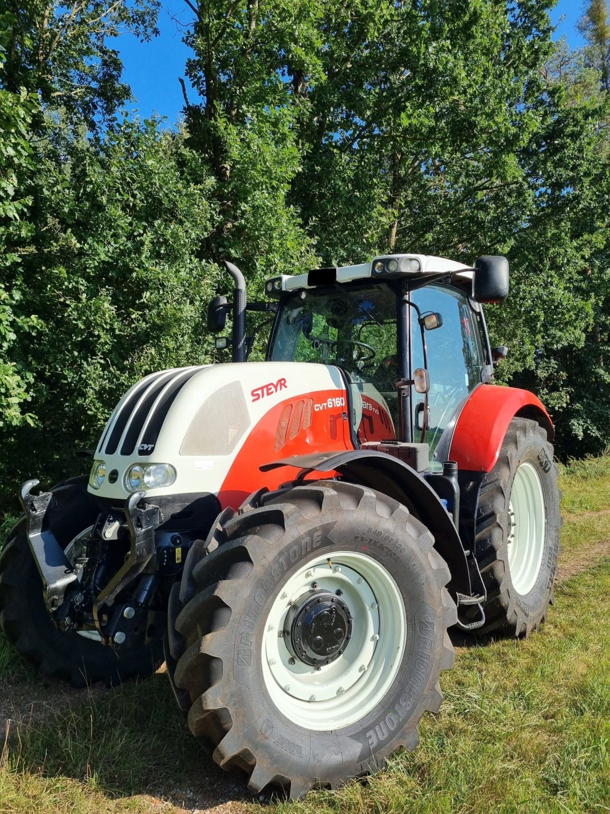 Traktor typu Steyr 6160 CVT, Gebrauchtmaschine v Wolframs-Eschenbach (Obrázek 2)