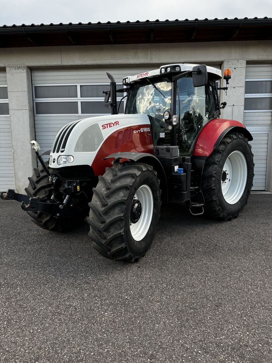 Traktor of the type Steyr 6165 CVT Hi-eSCR Basis, Gebrauchtmaschine in Traberg (Picture 1)