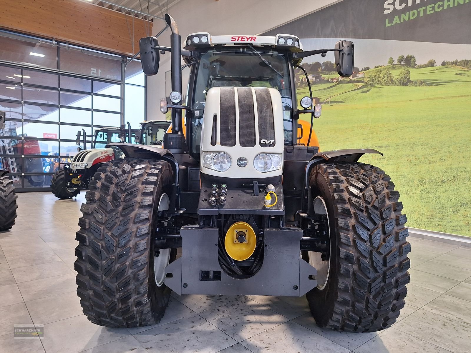 Traktor van het type Steyr 6165 CVT Hi-eSCR Profi, Gebrauchtmaschine in Gampern (Foto 12)