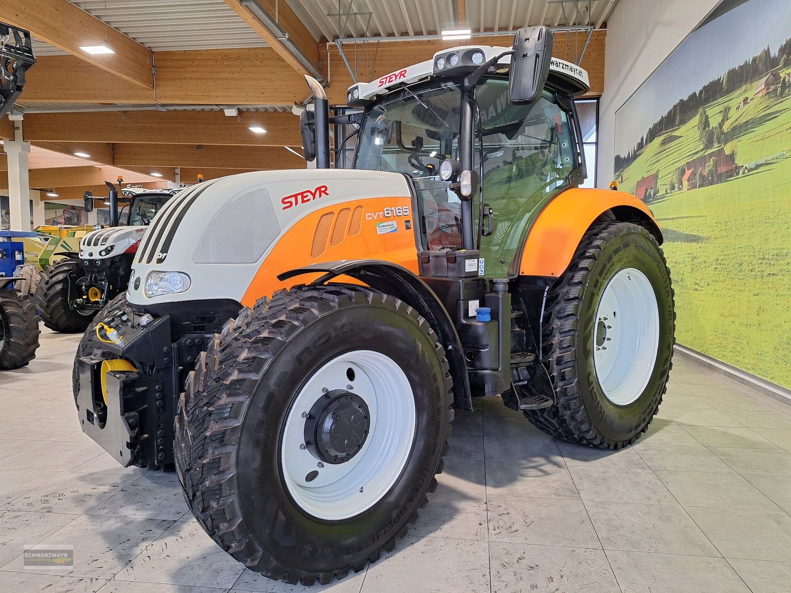 Traktor van het type Steyr 6165 CVT Hi-eSCR Profi, Gebrauchtmaschine in Gampern (Foto 4)