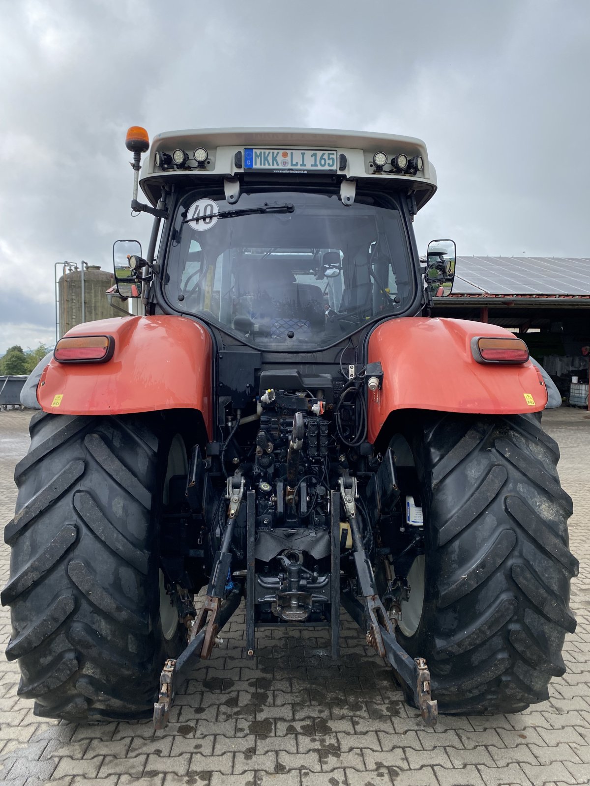 Traktor des Typs Steyr 6165 CVT, Gebrauchtmaschine in Wächtersbach (Bild 4)