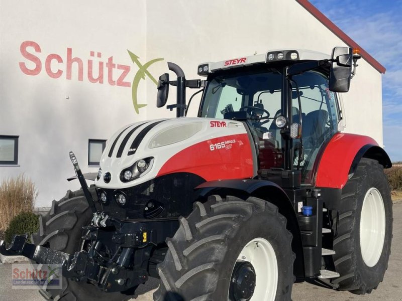 Traktor tip Steyr 6165 Impuls CVT 430 Bh TOP neuwertig, Gebrauchtmaschine in Schierling