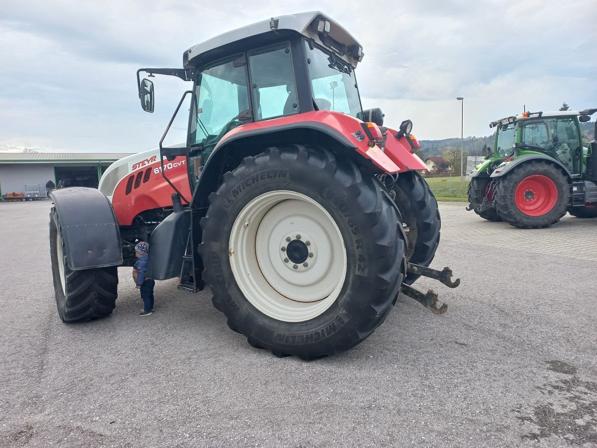 Traktor of the type Steyr 6170 CVT Profimodell, Gebrauchtmaschine in Saxen (Picture 10)