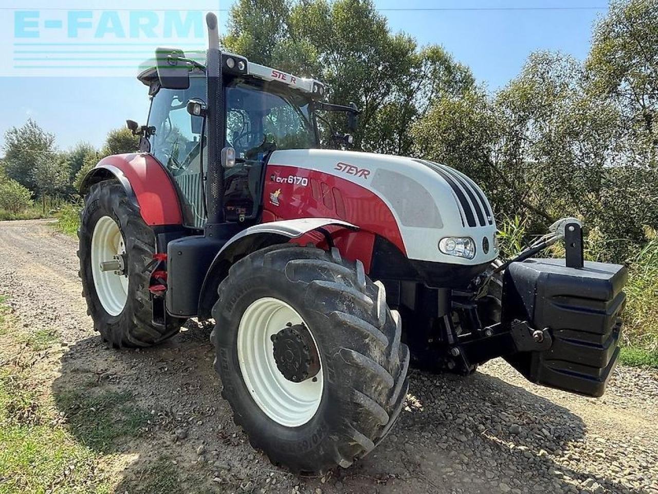 Traktor van het type Steyr 6170 cvt, Gebrauchtmaschine in SZEGED (Foto 2)