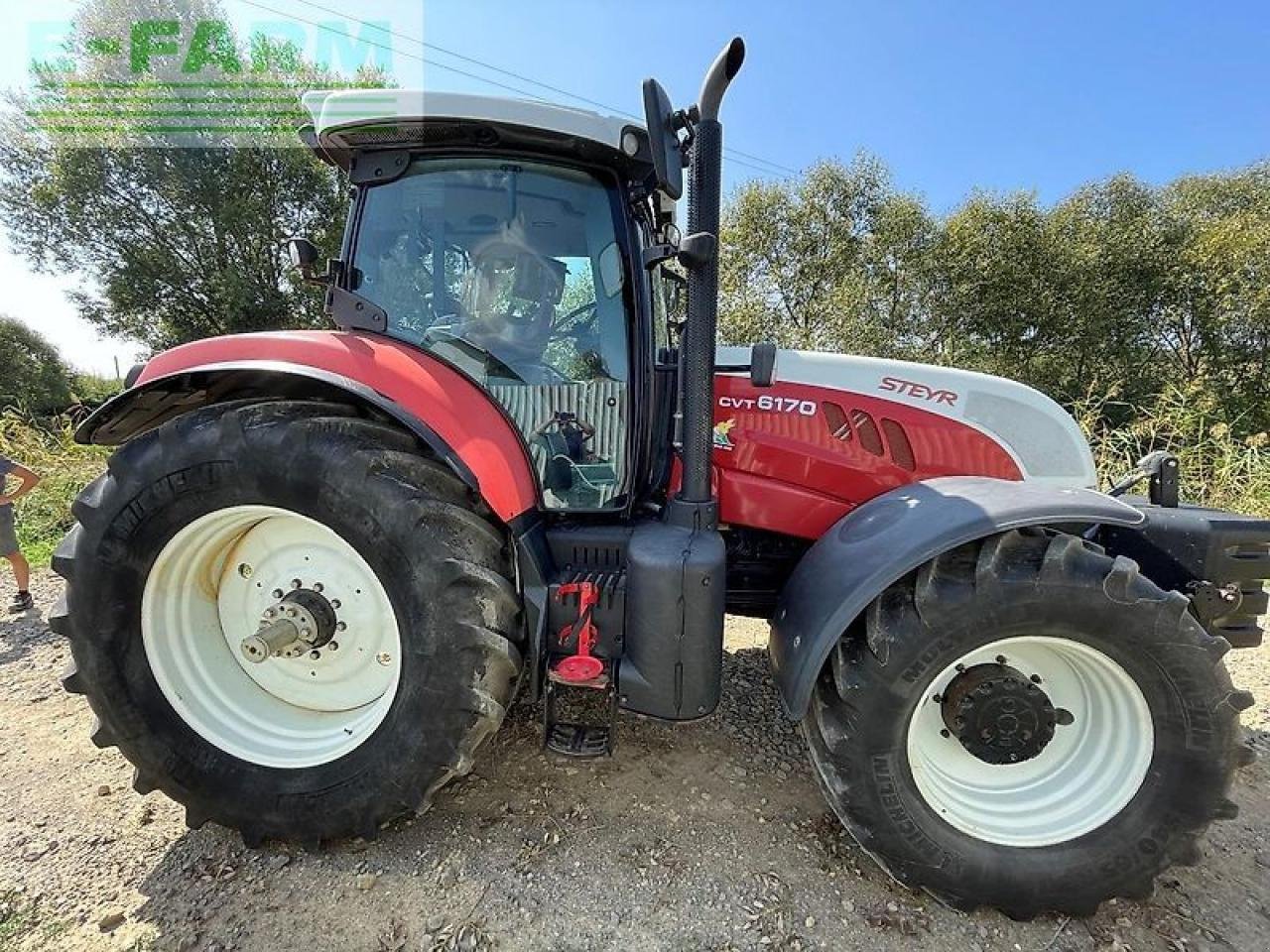 Traktor van het type Steyr 6170 cvt, Gebrauchtmaschine in SZEGED (Foto 16)