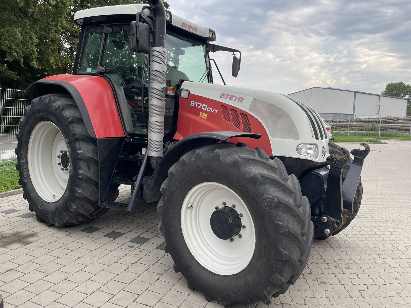 Traktor del tipo Steyr 6170 CVT, Gebrauchtmaschine en Legelshurst (Imagen 1)