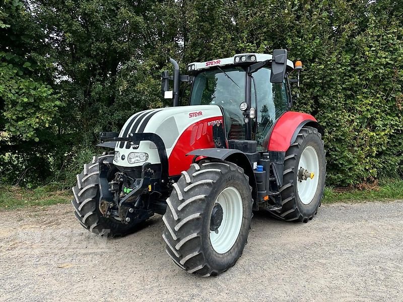 Traktor des Typs Steyr 6175 CVT mit Quicke Q6L Frontlader, Gebrauchtmaschine in Straelen