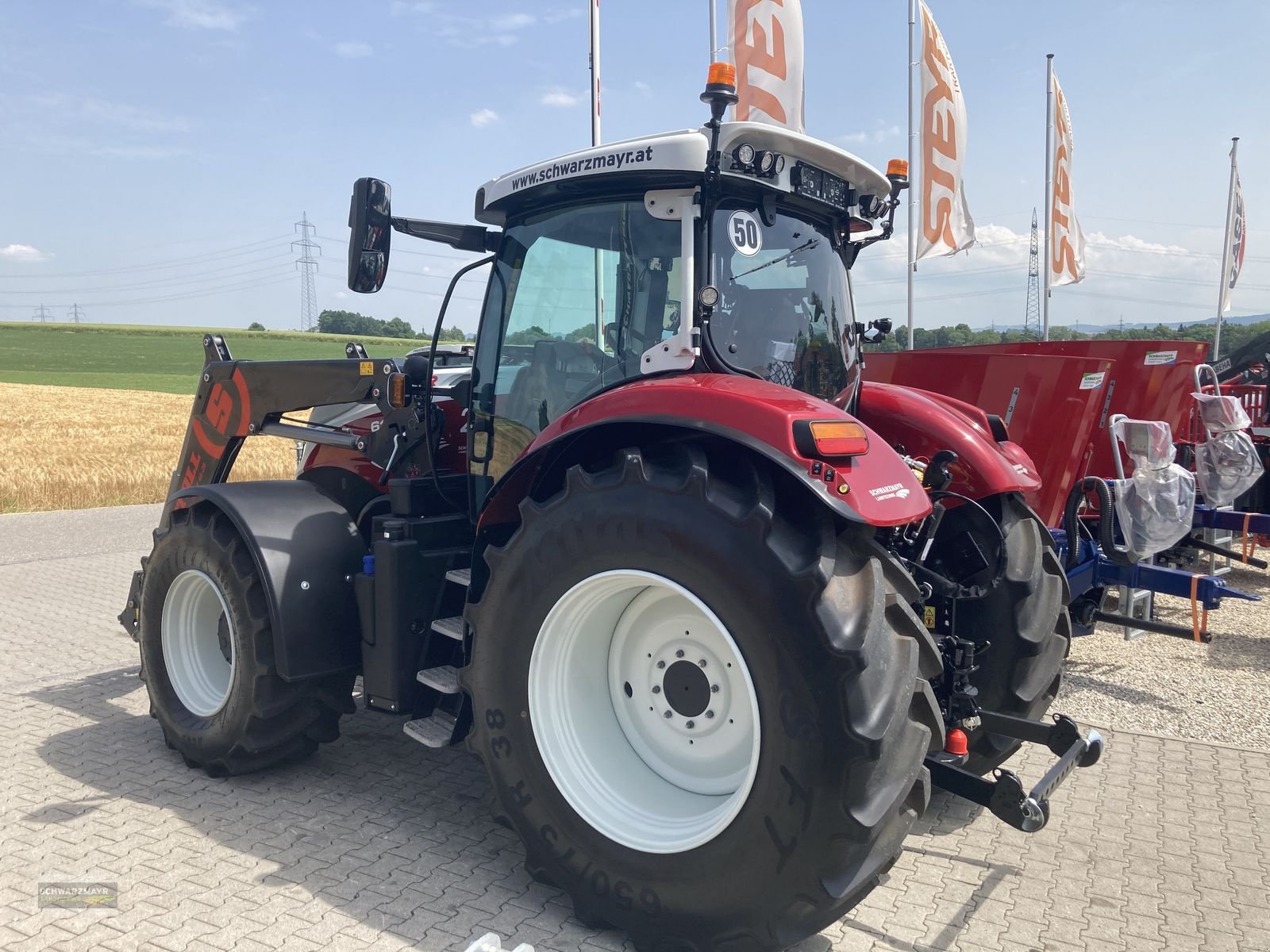 Traktor typu Steyr 6175 Impuls CVT, Vorführmaschine w Aurolzmünster (Zdjęcie 11)