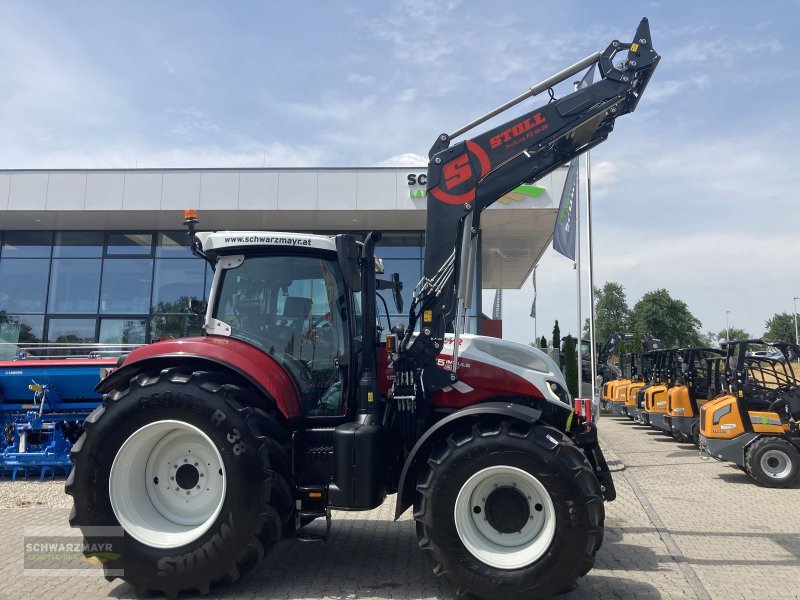 Traktor of the type Steyr 6175 Impuls CVT, Vorführmaschine in Aurolzmünster (Picture 1)