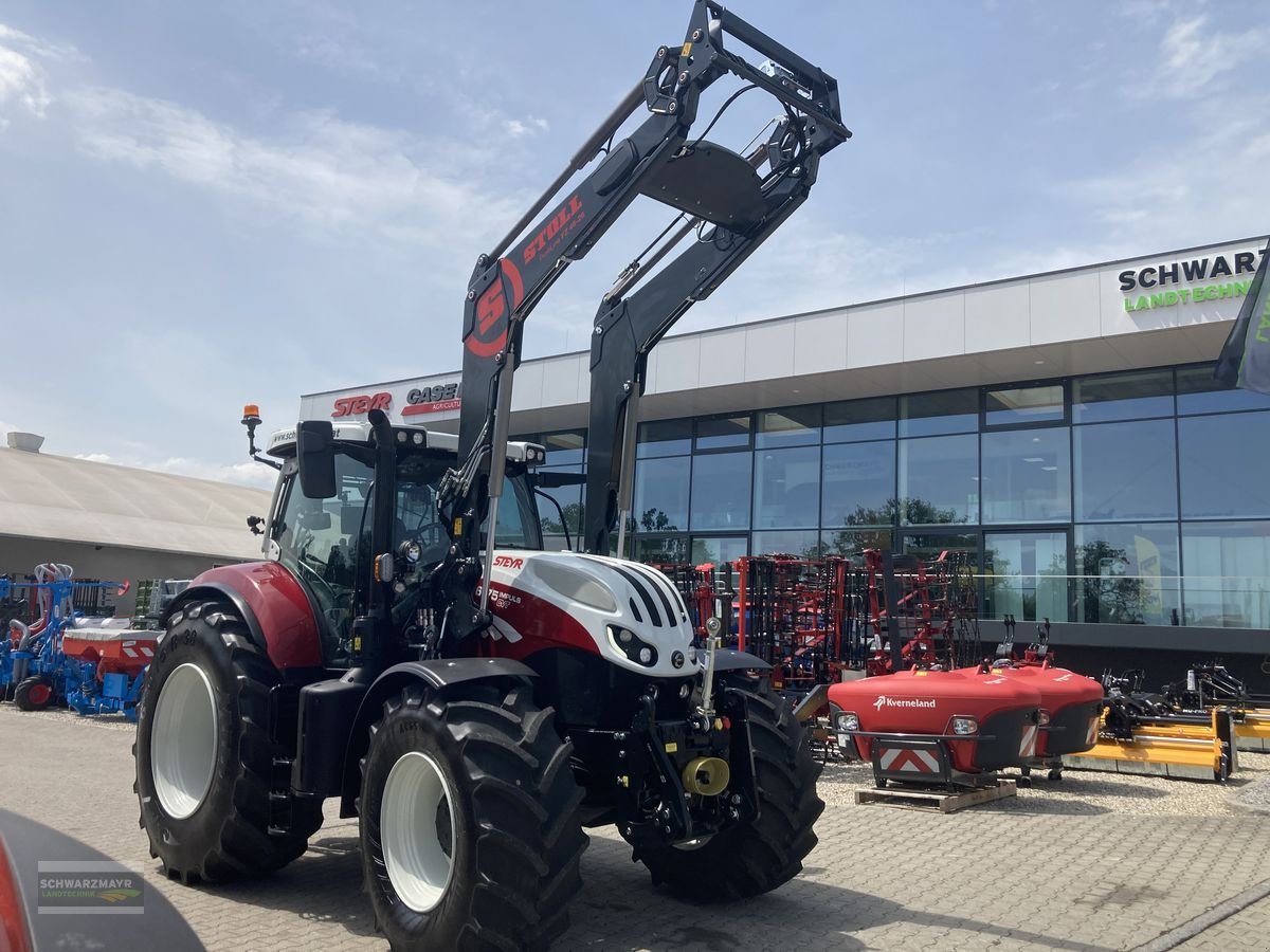 Traktor van het type Steyr 6175 Impuls CVT, Mietmaschine in Aurolzmünster (Foto 11)