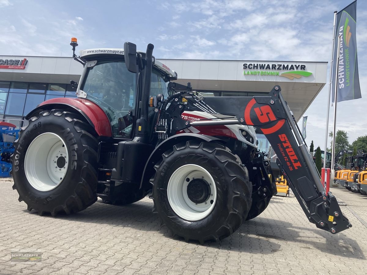 Traktor van het type Steyr 6175 Impuls CVT, Mietmaschine in Aurolzmünster (Foto 1)