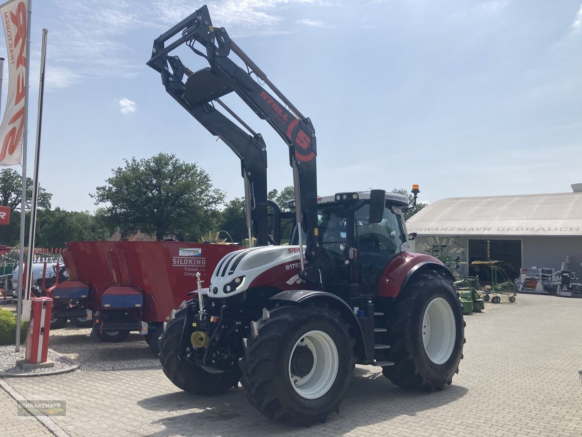 Traktor van het type Steyr 6175 Impuls CVT, Mietmaschine in Aurolzmünster (Foto 9)