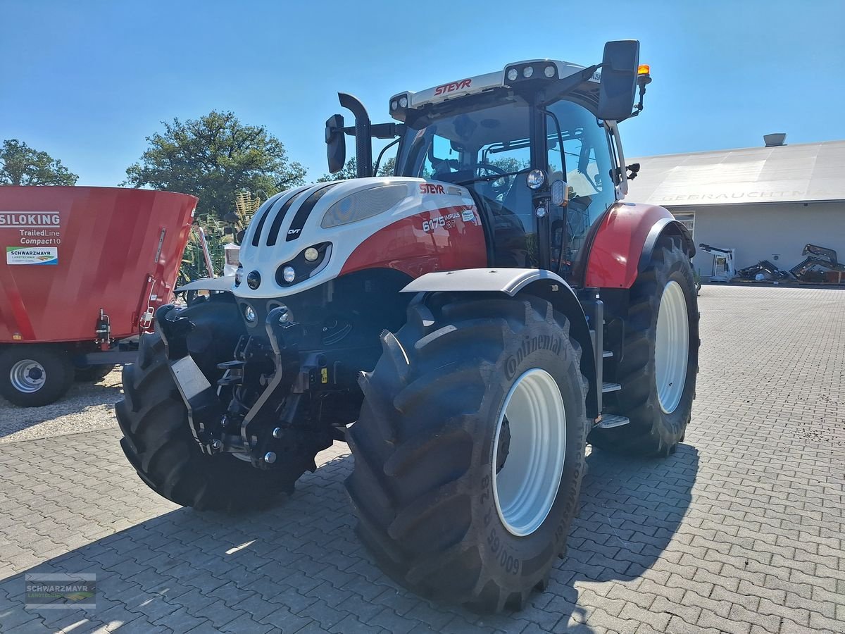 Traktor Türe ait Steyr 6175 Impuls CVT, Neumaschine içinde Aurolzmünster (resim 3)