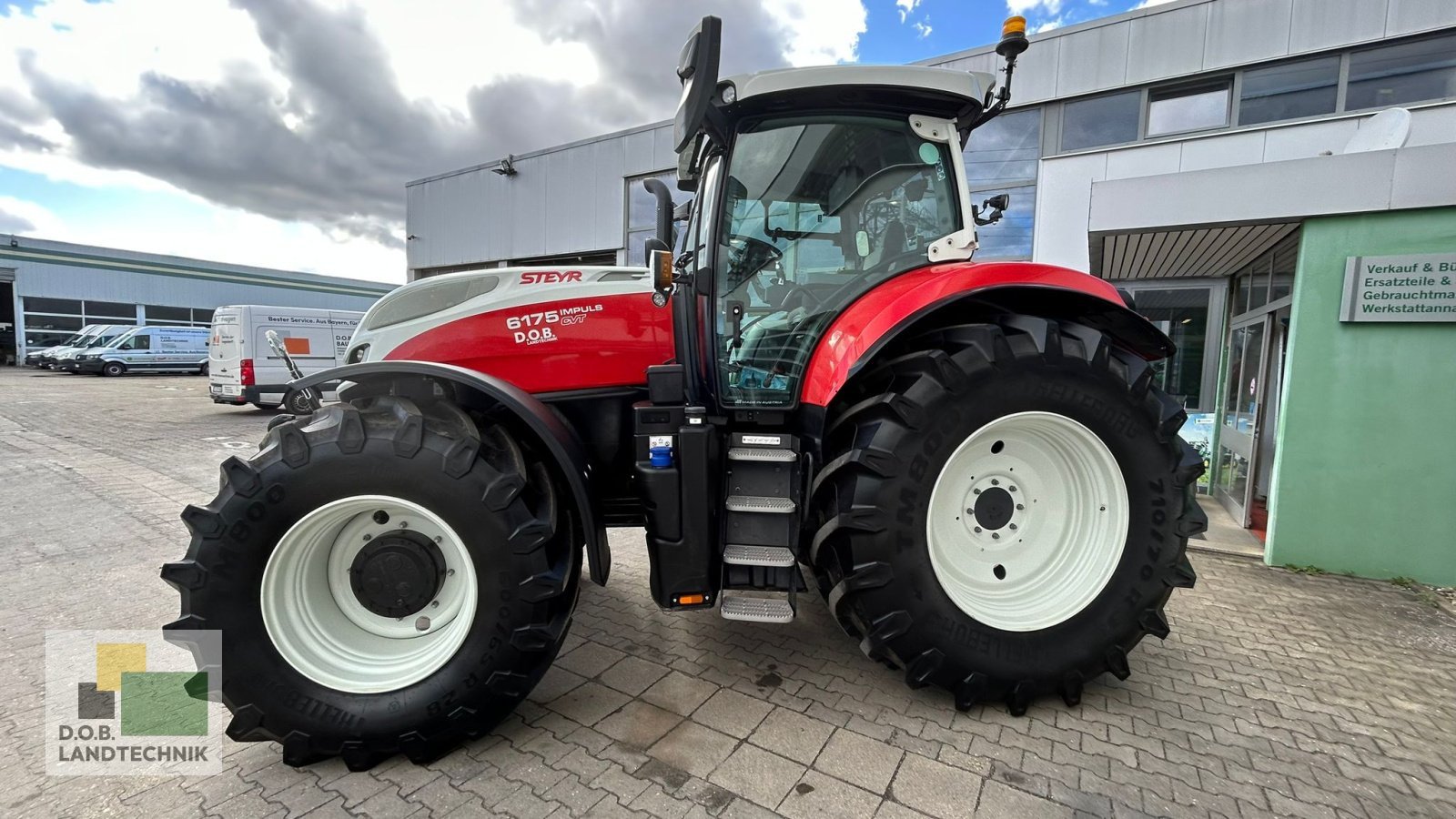 Traktor van het type Steyr 6175 Impuls, Gebrauchtmaschine in Regensburg (Foto 5)