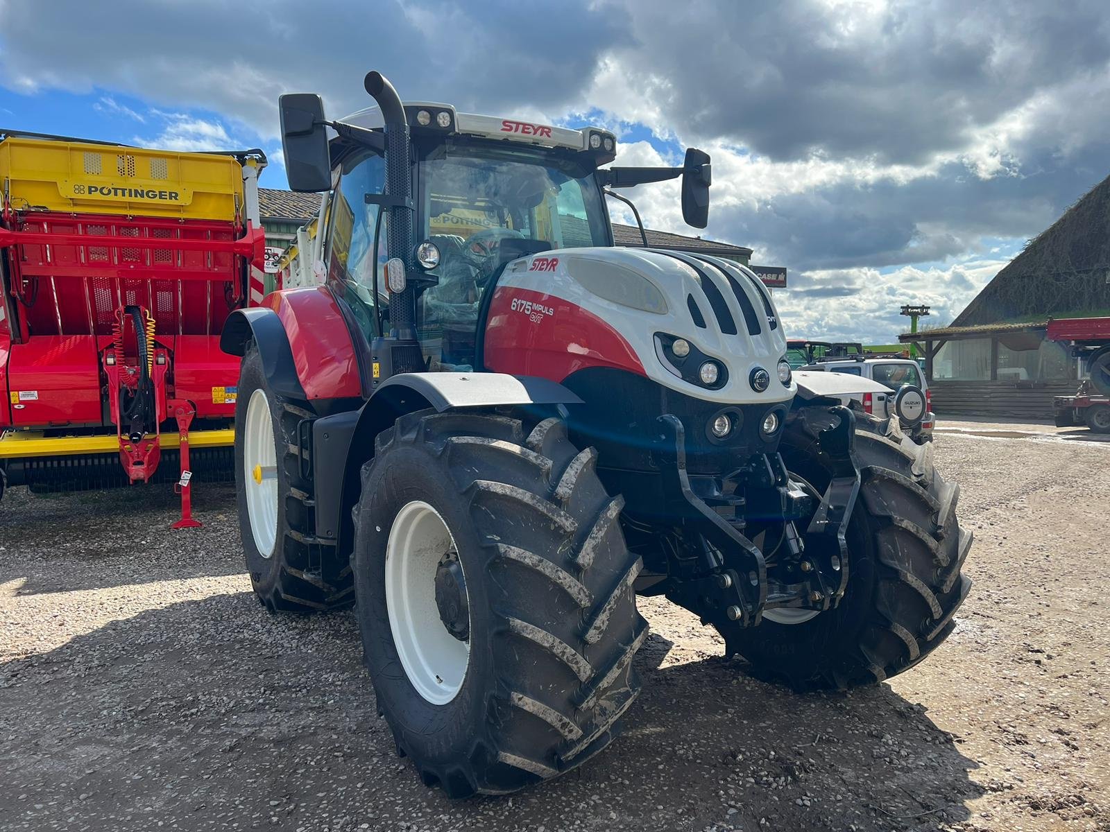 Traktor du type Steyr 6175 Impuls, Gebrauchtmaschine en Klempau (Photo 1)