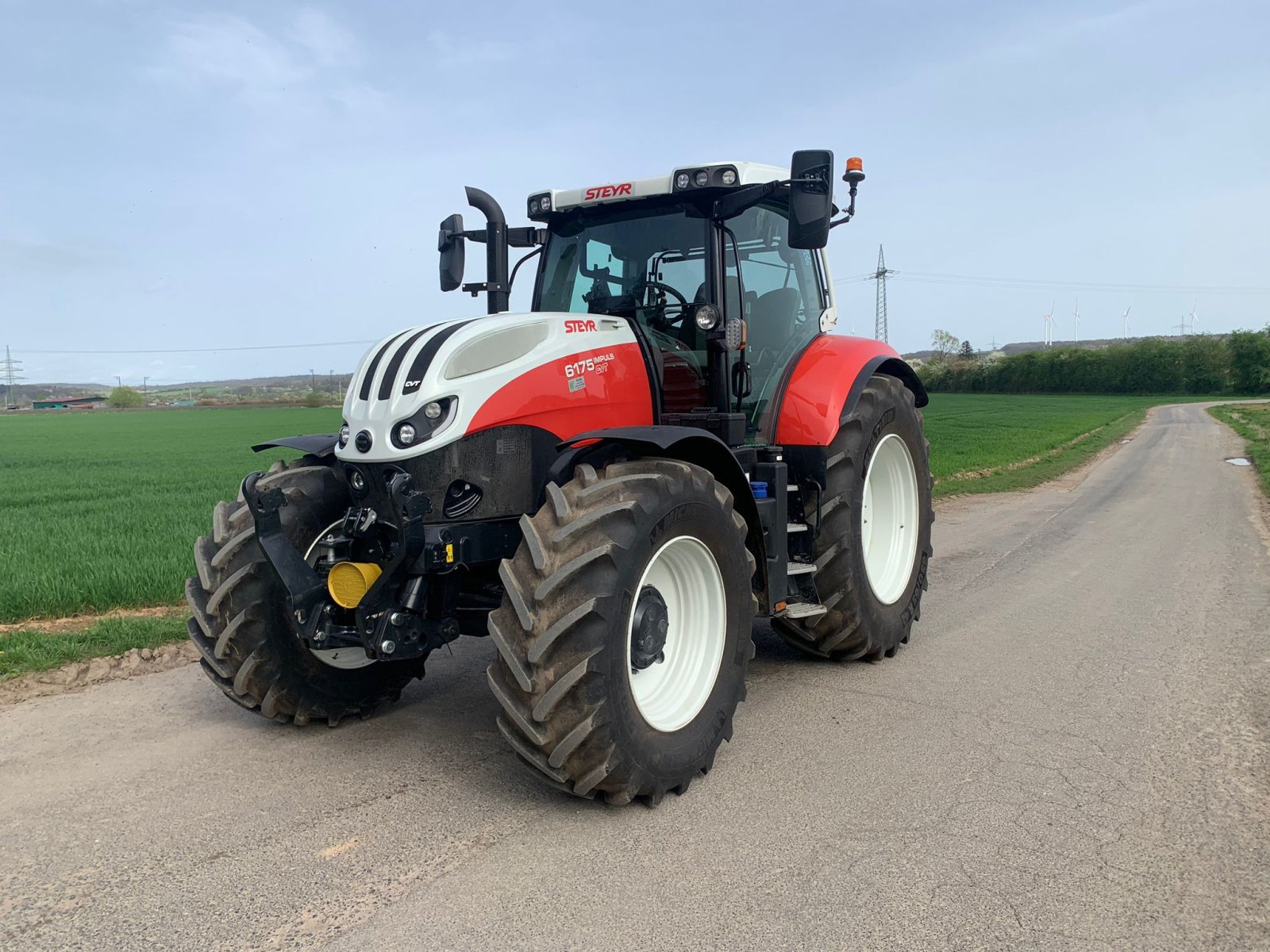 Traktor van het type Steyr 6175 Impuls, Gebrauchtmaschine in Fronhausen (Foto 1)