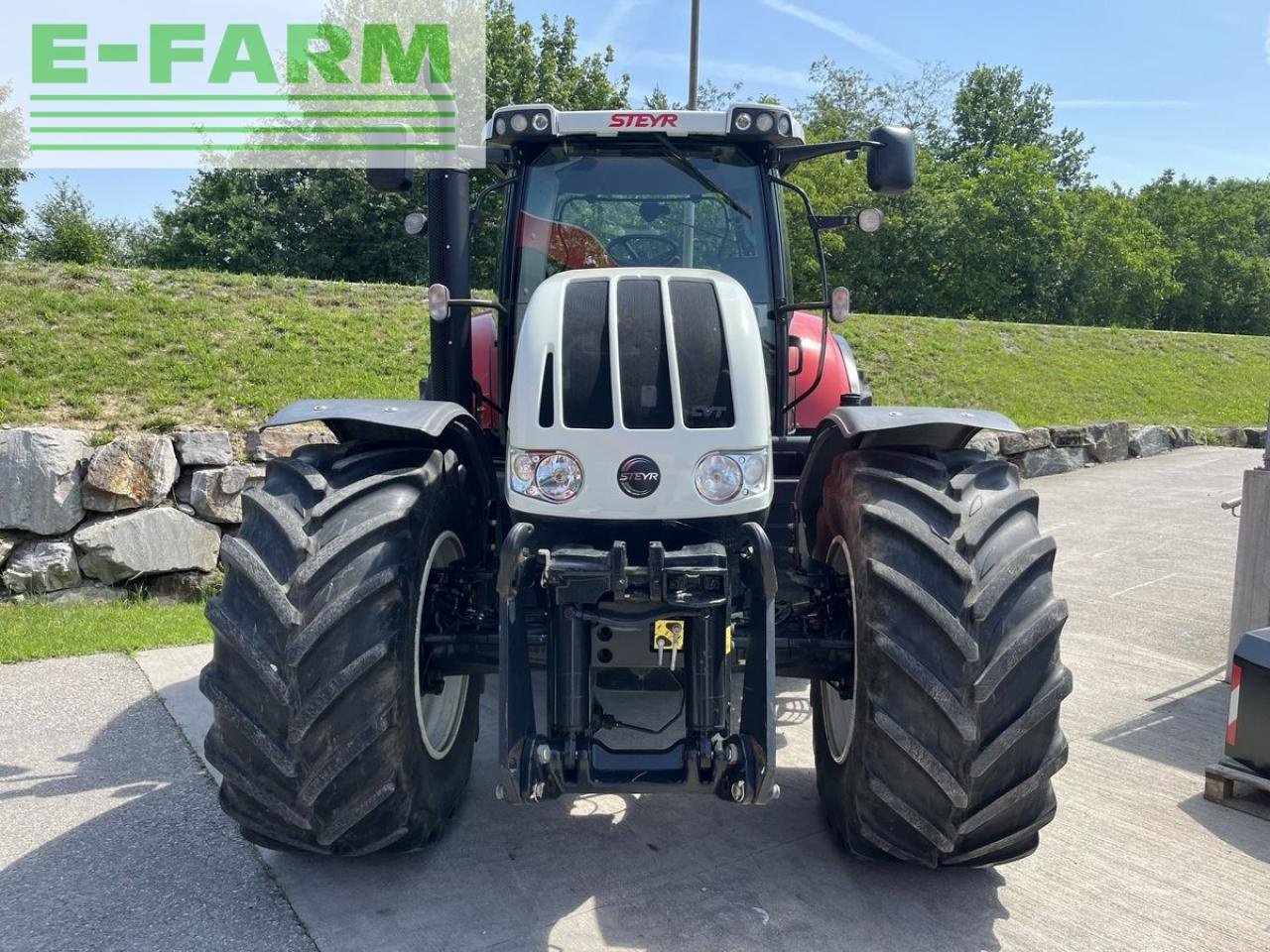 Traktor des Typs Steyr 6180 cvt, Gebrauchtmaschine in ST. PÖLTEN (Bild 2)