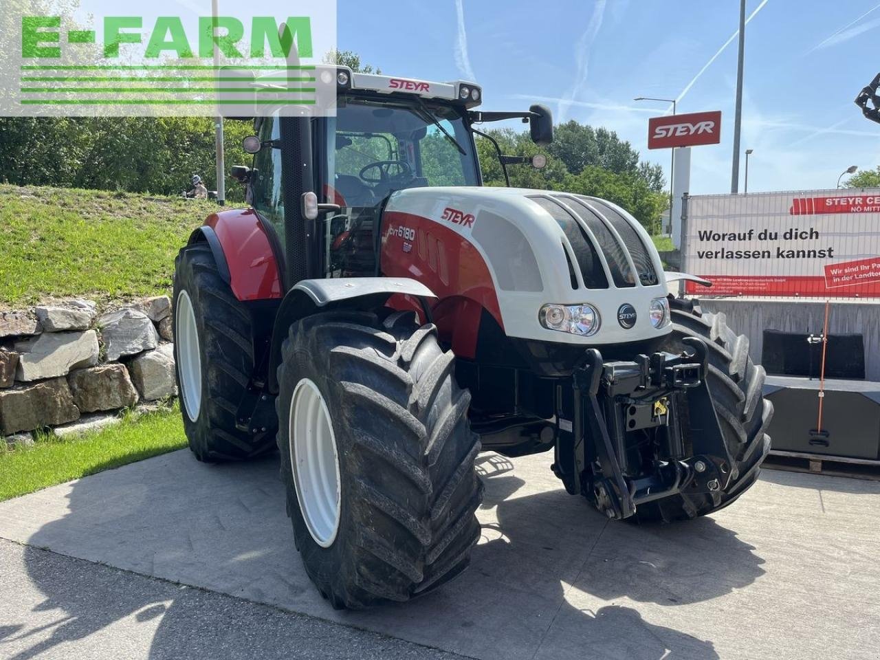 Traktor of the type Steyr 6180 cvt, Gebrauchtmaschine in ST. PÖLTEN (Picture 3)