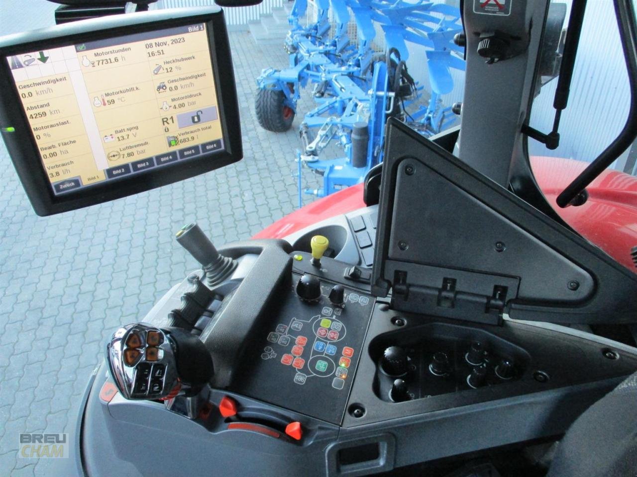 Traktor a típus Steyr 6180 CVT, Gebrauchtmaschine ekkor: Cham (Kép 9)