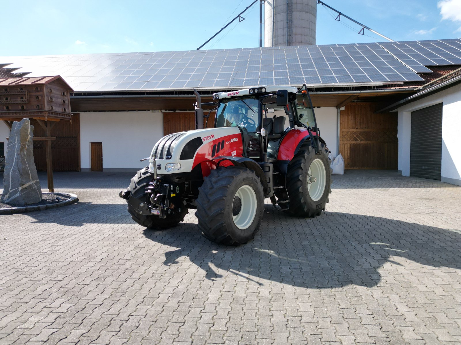 Traktor du type Steyr 6180 CVT, Gebrauchtmaschine en Essenbacv (Photo 1)