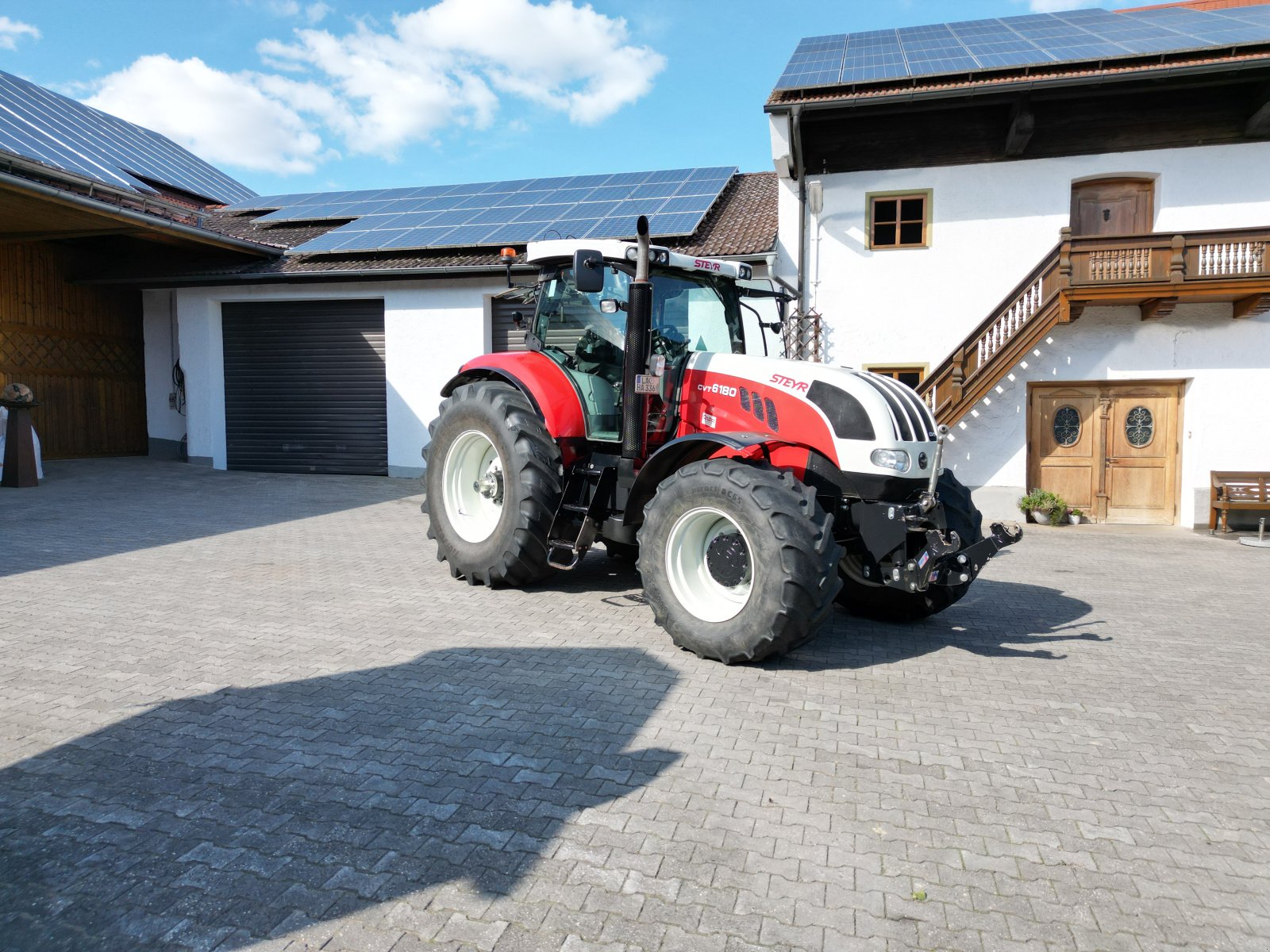 Traktor typu Steyr 6180 CVT, Gebrauchtmaschine v Essenbacv (Obrázek 2)