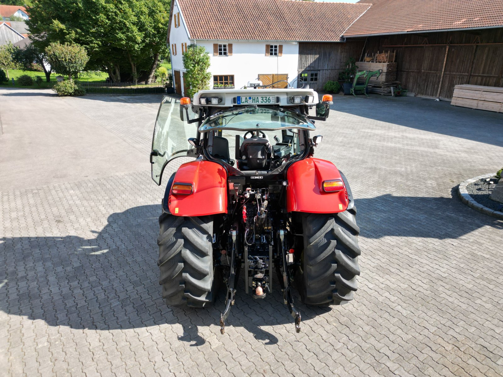 Traktor des Typs Steyr 6180 CVT, Gebrauchtmaschine in Essenbacv (Bild 3)