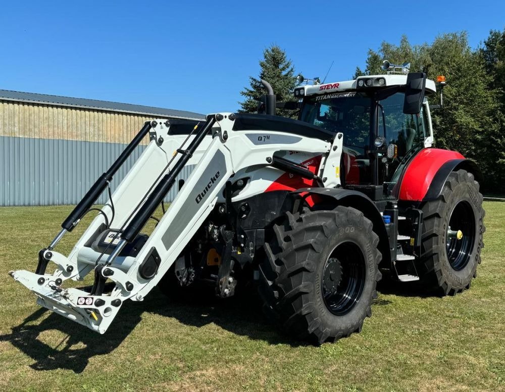 Traktor des Typs Steyr 6185 Absolut CVT, Gebrauchtmaschine in Bad Freienwalde (Bild 1)