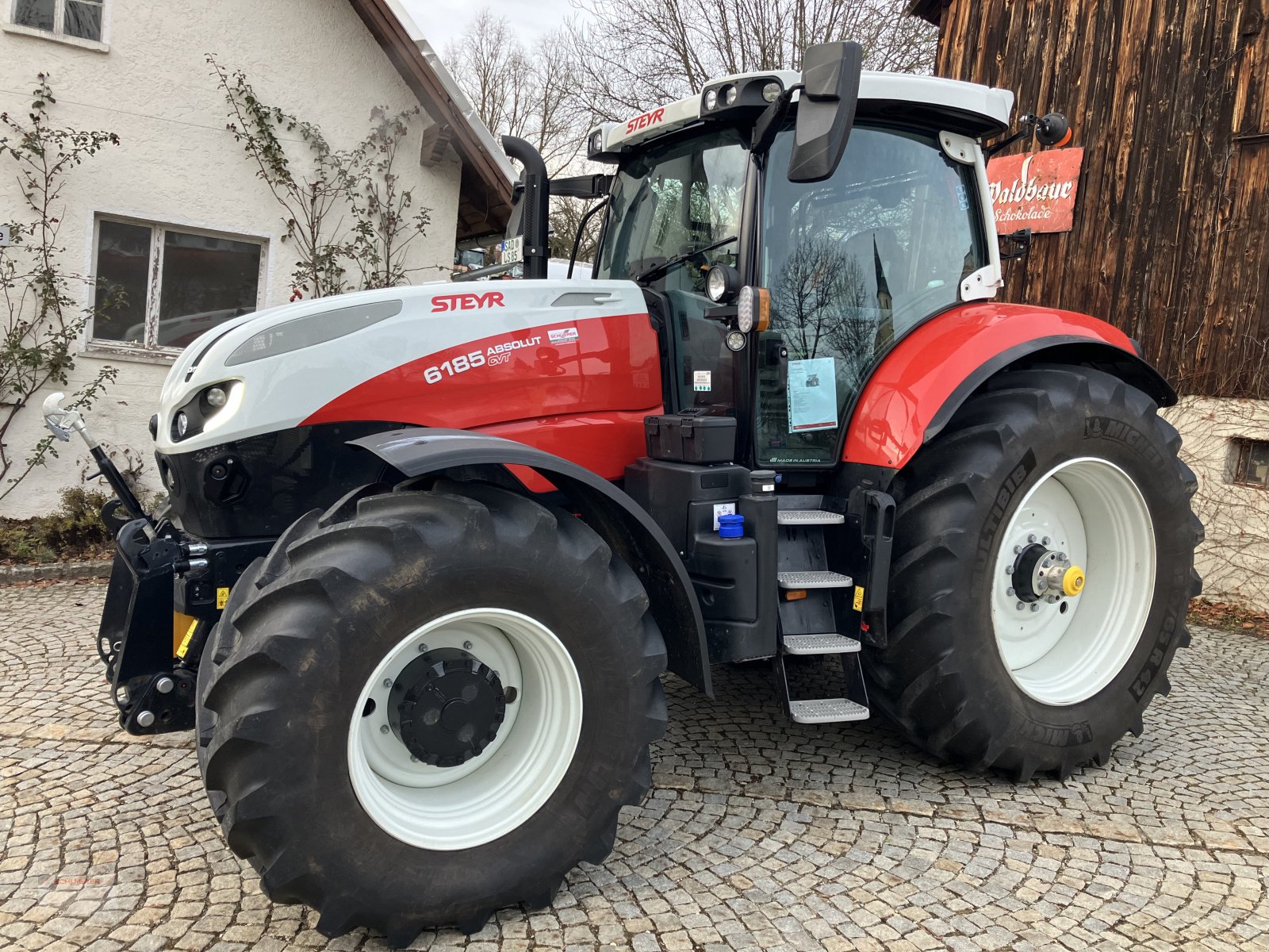 Traktor Türe ait Steyr 6185 Absolut CVT, Neumaschine içinde Schwandorf (resim 1)