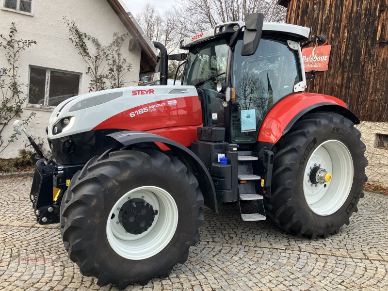 Traktor του τύπου Steyr 6185 Absolut CVT, Neumaschine σε Schwandorf (Φωτογραφία 1)