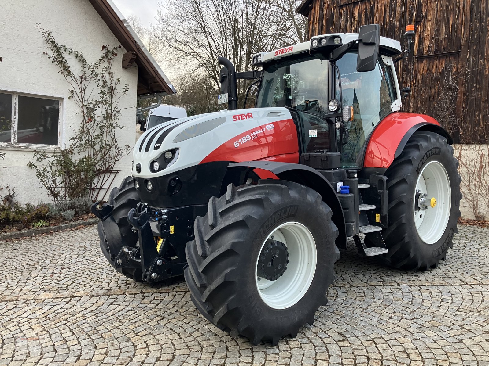 Traktor του τύπου Steyr 6185 Absolut CVT, Gebrauchtmaschine σε Schwandorf (Φωτογραφία 1)