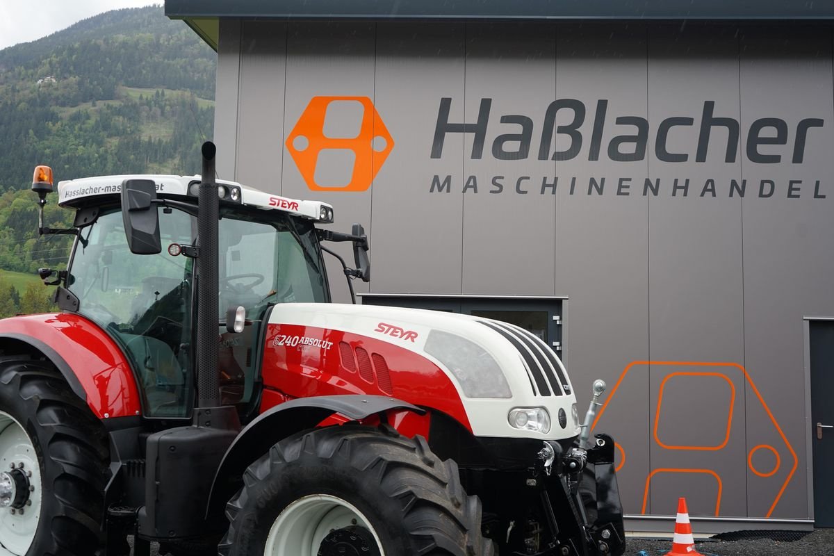 Traktor Türe ait Steyr 6185 CVT Komfort, Gebrauchtmaschine içinde Greifenburg (resim 4)