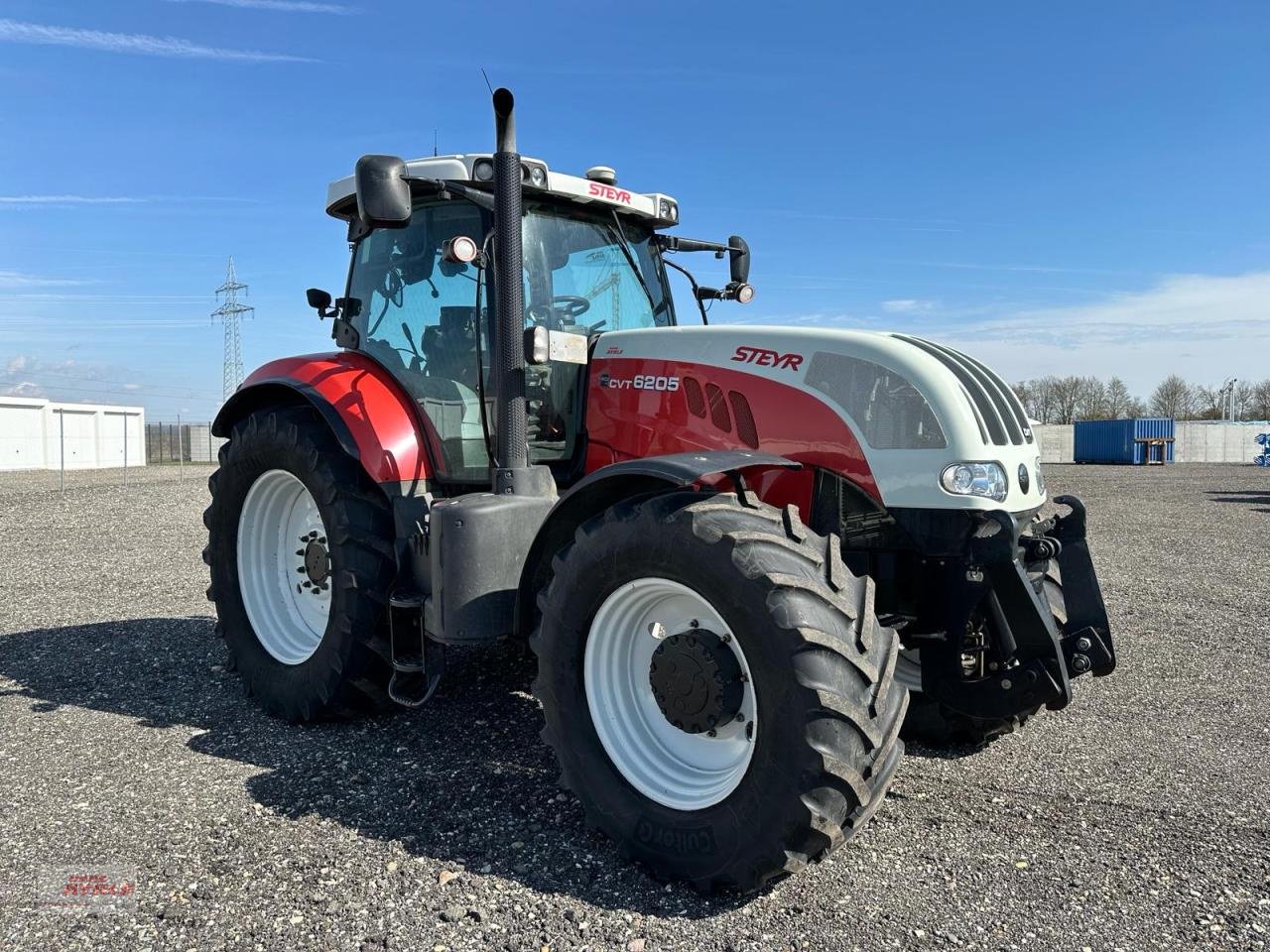 Traktor Türe ait Steyr 6185 CVT  Trimble RTK, Gebrauchtmaschine içinde Steinheim (resim 3)